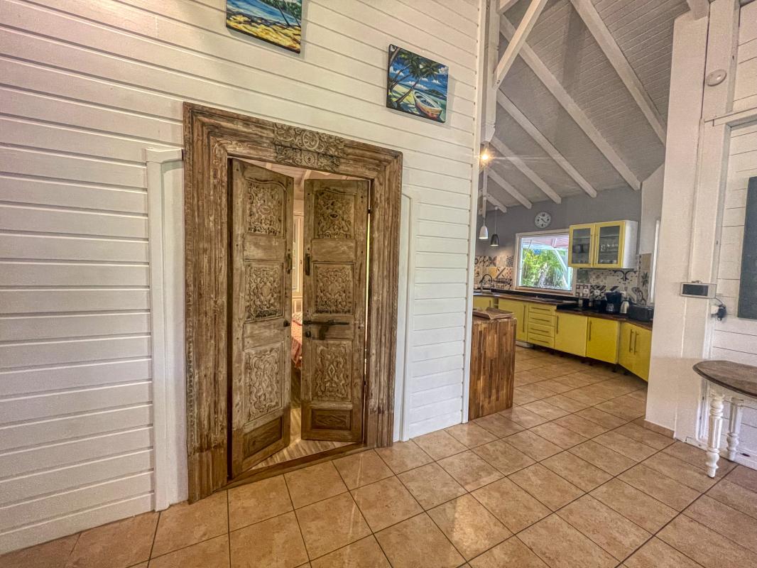 20.Location villa piscine St François Guadeloupe_Chambre 1